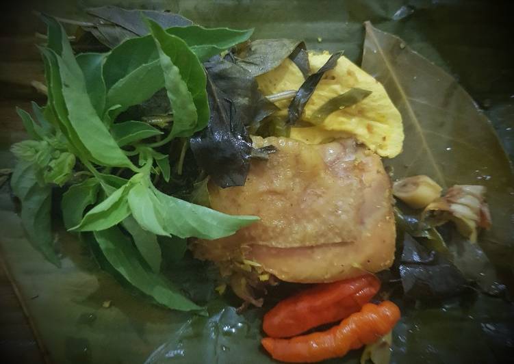 Resep Pepes Ayam + Tahu Kemangi, Enak Banget