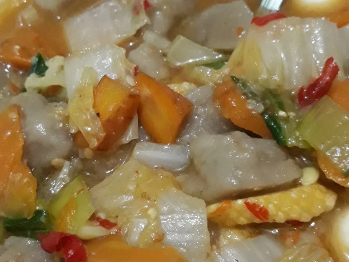 Langkah Gampang Membikin Resep Capcay Pentol Puyuh yang Uenak Anti Ribet, Uenak Banget