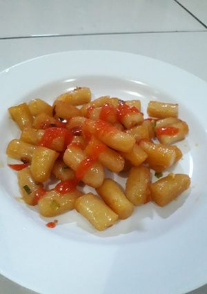 Foto resep Tteokbokki kering kreasi aku 😊