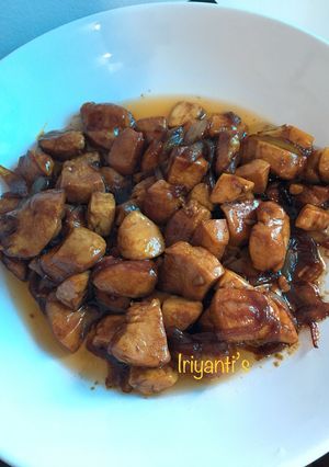 Foto resep Ayam dan Tofu Masak Kecap