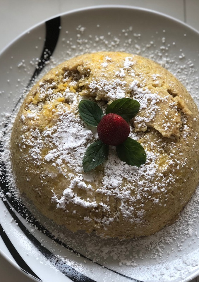 Una foto de Tarta de plátano en microondas ✅🍌