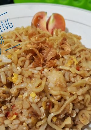 Foto resep Nasi goreng mawut sederhana
