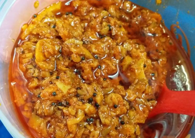 How to Make Quick Mango Pickle