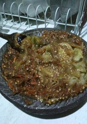 Foto resep Sambel Terong 😁😁😁