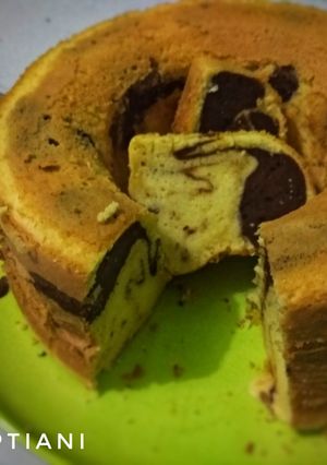 Foto resep Marmer cake lembut