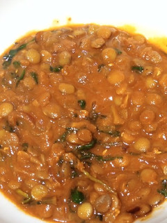 A picture of Coconut lentils.
