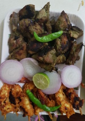 A picture of Chicken Tikka.