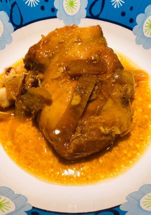 A picture of Crockpot Sweet and Spicy Chicken 🐔.