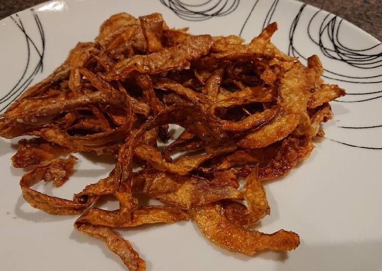 How to Make Super Quick Homemade Crispy Potato Peels