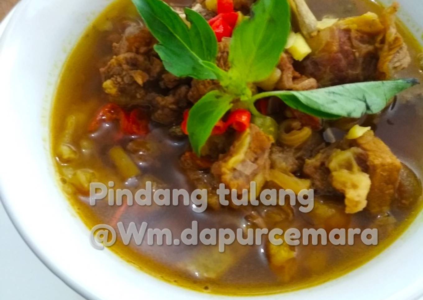 Pindang Tulangan+tetelan sapi