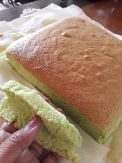 Foto resep Ogura cake pandan