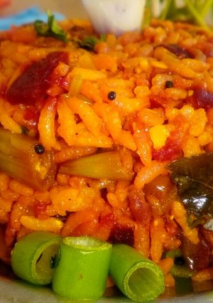 A picture of Yummy veg rice.