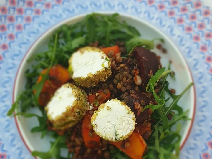 Easy Steps to Prepare|Recipe} Goats cheese lentil salad the Perfect