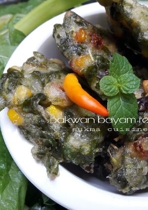 Foto resep Bakwan Bayam Renyah