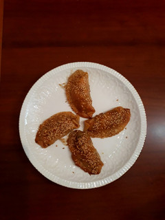 Una foto de Empanadillas de salmón y setas