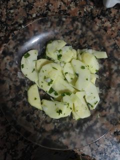 Una foto de Ensalada de manzana