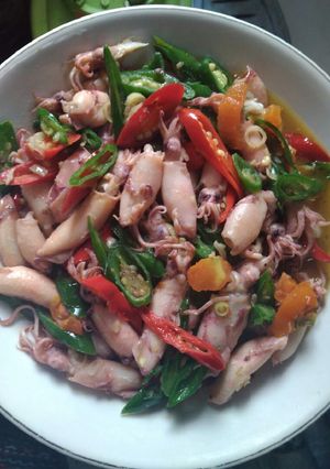 Foto resep Tumis cumi cabe
