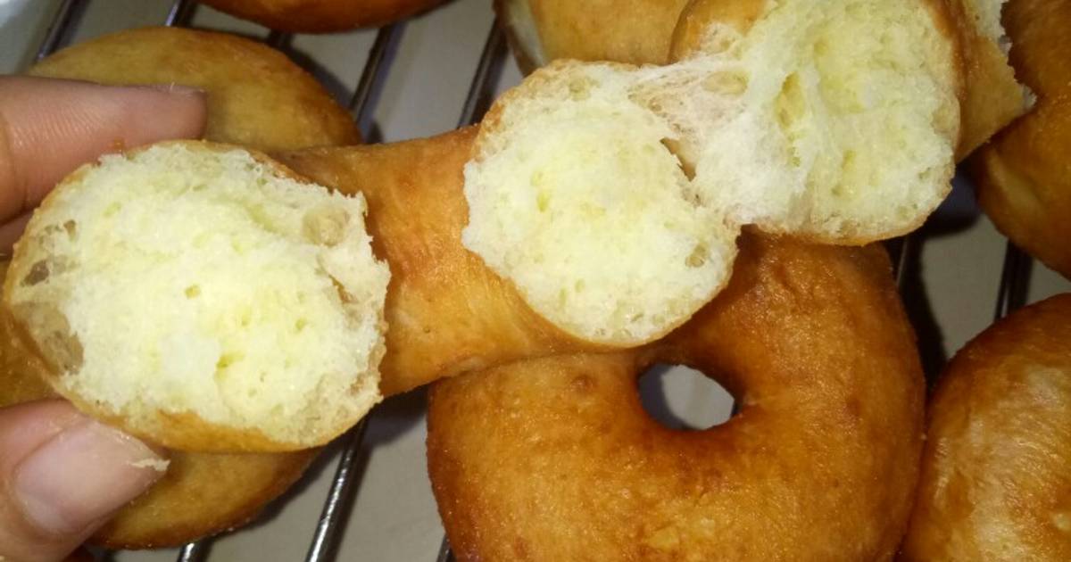 Resep Donat kentang 1x profing, shiny crust, empuk dan Resep Donat kentang 1x profing, shiny crust, empuk dan
