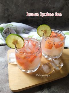 Foto resep Lemon Lychee Ice (272)