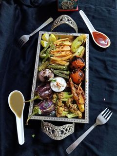 वेज प्लैटर (veg platter recipe in Hindi) रेसिपी मुख्य फोटो