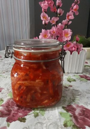 Foto resep Kimchi lobak + wortel