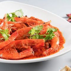 A picture of Assam Prawns.