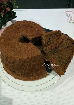 Foto resep Choco coffee chiffon cake