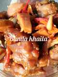Oseng brutu ayam huhahh..