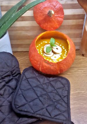 Φωτογραφία της συνταγής Κολοκυθόσουπα pumpkin soup