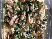 A picture of spinach or chives
