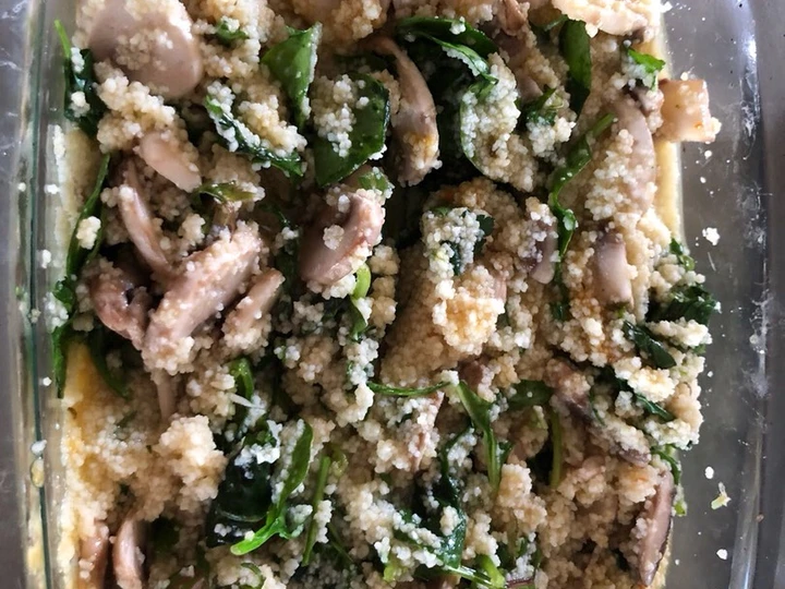 Easy Steps to Prepare Oven baked Mushroom risotto the So Delicious Makes you drool
