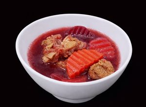 Hình của món SP.0377 - Canh Củ Dền, Khoai Tây, Cà Rốt.