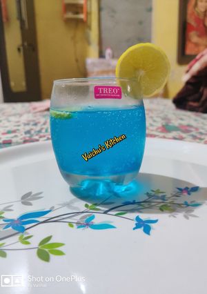 A picture of Blue Lagoon Mocktail.