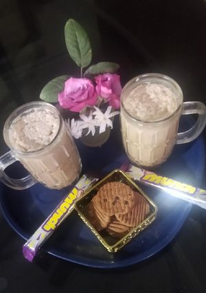 A picture of Dates Choco Milk Shake.