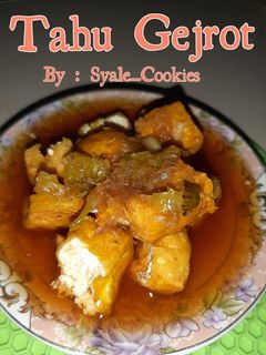 Foto resep Tahu Gejrot Simple pake tahu kuning