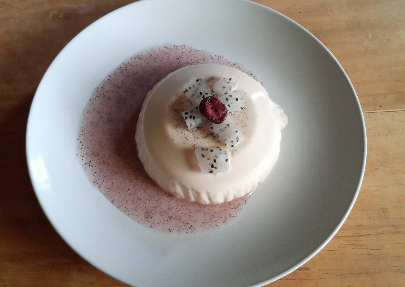 Panna cotta cítrica