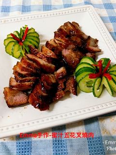 蜜汁五花叉燒肉 的食譜成品照片