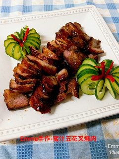 蜜汁五花叉燒肉 的食譜成品照片