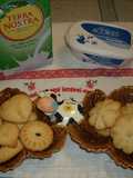 Bolachas de Leite e Manteiga