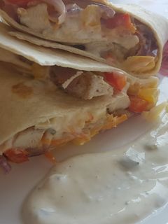 Fajitas mit Hähnchen Rezepthauptbild