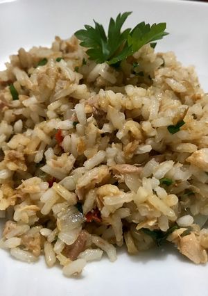 Una foto de Arroz con Atún