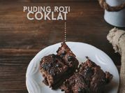 Gambar puding coklat