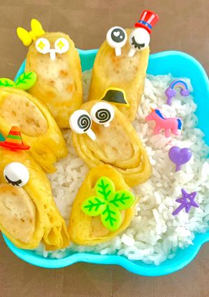 Foto resep Egg chicken roll ala hokben untuk anak