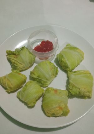 Foto resep Tahu gulung sawi putih