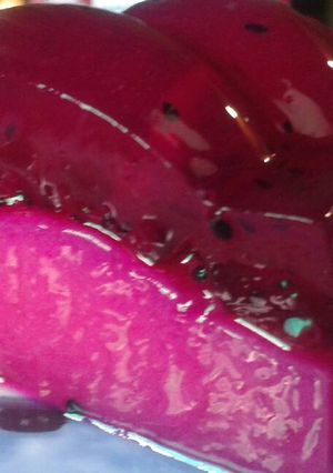 Foto resep Puding buah naga