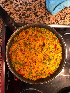 Una foto de Arroz con pollo