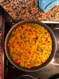 Una foto de Arroz con pollo