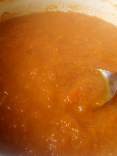 Una foto de Sopa Crema de Tomate