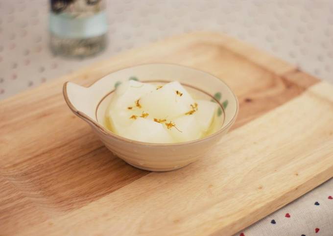 Chinese Almond Tofu Recipe