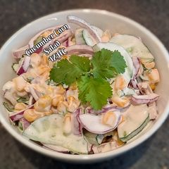 A picture of 🌽🥗🥒Cucumber Corn Salad🥒🥗🌽.
